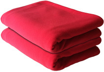 The Shrunks, Crest, Filt, Fleece, 99×147 cm, Röd