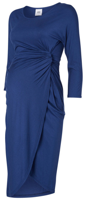 Mamalicious, Gravidklänning, Marianna 3/4 Jersey Dress, Twilight Blue