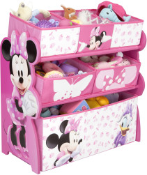 Minnie Mouse, Förvaringshylla, 6 lådor