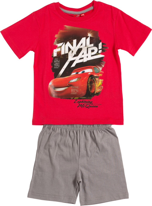 Disney Pixar Cars, Pyjamas, Red/Grey