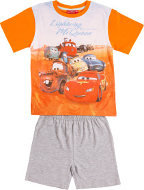 Disney Pixar Cars, Pyjamas, Orange/Grey Melange