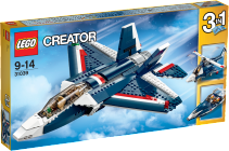 LEGO Creator, Blått jetplan