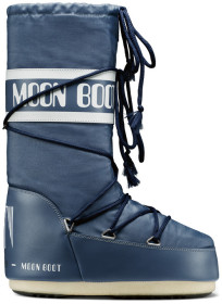 Moon Boot, Stövlar, Nylon, Denim Blue