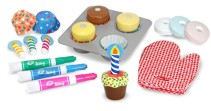 Melissa & Doug, Bake & Decorate Cupcake Set