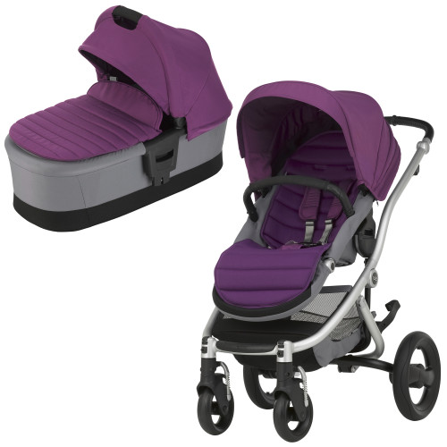Britax Affinity, 2016, Duovagn, Silver/Mineral Lilac, Paket