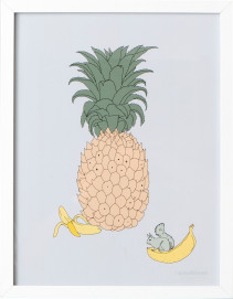 Garbo & Friends, Poster, 30×40 cm, Pineapple