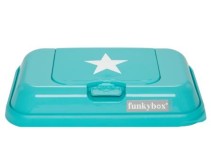 Funkybox, Förvaringsbox To Go för våtservetter, Turkos