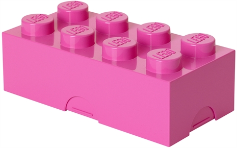 LEGO, Lunchbox 8, mellanrosa