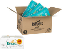 Pampers, Baby Dry Strl 5, månadsbox + Våtservetter