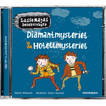 LasseMajas Detektivbyrå, Diamant och Hotellmysteriet, ljudbok CD