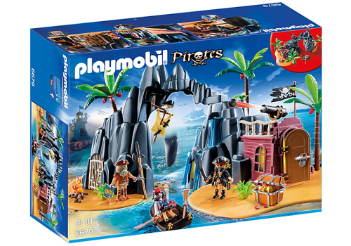 Playmobil Pirates, Skattö med pirater