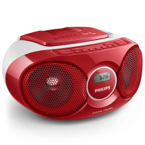 Philips Boombox AZ215 Röd