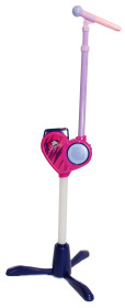 Supersonic, Mikrofon & stativ med MP3 funktion, 120 cm, Rosa