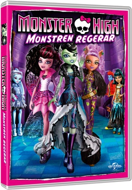 DVD, Monster High – Monstren regerar