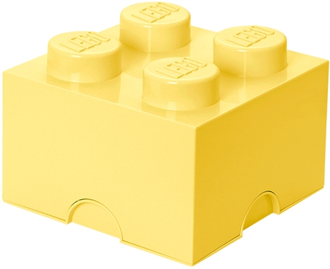 LEGO, Förvaring 4, Design Collection, cool yellow