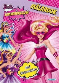 Målarbok – Barbie Superprinsessan