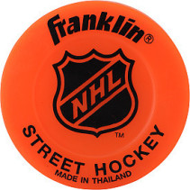 Franklin, NHL Streethockey Puck Orange