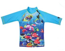 Swimpy, UV-tröja fisk turkos, 86-92 cl, 1-2 år