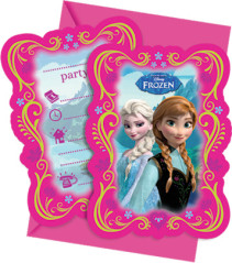 Disney Frozen, Inbjudan, 6 st