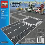 LEGO City 7280, Rak väg & korsning