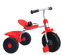 Trehjuling, Röd/Svart