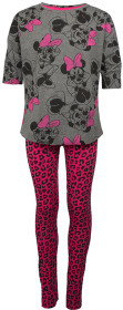 Disney Minnie Mouse, Pyjamas, Dark pink/Dark grey