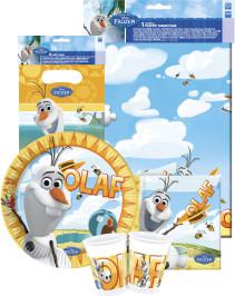 Disney Frozen, Partybox, Olafs Summer Edition, 43 delar