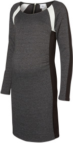 Mamalicious, Gravidklänning, Elissa Bodycon Jersey dress, Black