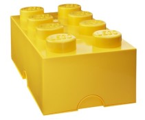 LEGO, Förvaring, 8 Gul