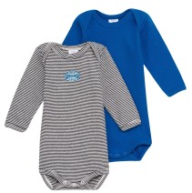 Petit Bateau, Body, 2-pack, Blue