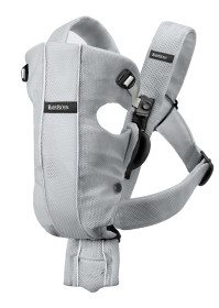 BABYBJÖRN, Bärsele Original, Mesh, Silver