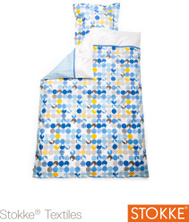 Stokke Sleepi, Påslakanset, 100×135 & 40×60 cm, Silhouette Blue