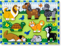 Melissa & Doug, Pets Chunky Puzzle
