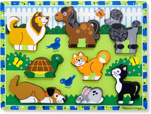 Melissa & Doug, Pets Chunky Puzzle