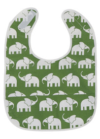 Rätt Start, Bomullshaklapp, Elefant, Grön