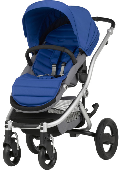 Britax Affinity, 2016, Sittvagn, Silver/Ocean Blue, Paket