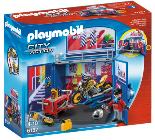 Playmobil City Action, Motorcykelverkstad