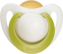 NUK, Genius, Napp, Latex, 6-18 mån, 1-pack, Grön