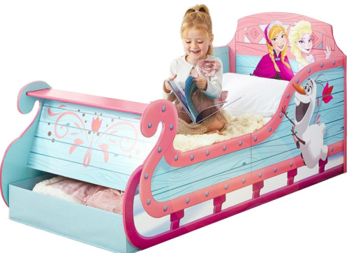 Disney Frozen, Juniorsäng med förvaring, Släde