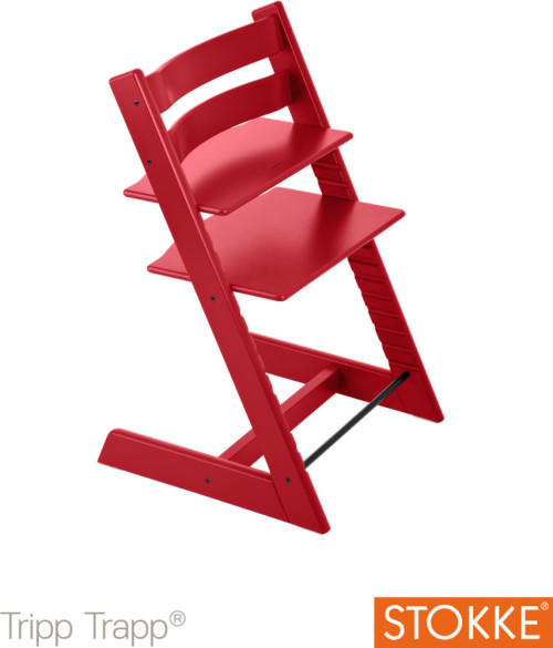 Stokke, Tripp Trapp, Matstol, Red