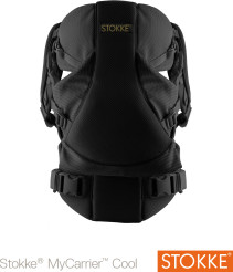 Stokke MyCarrier Cool, Bärsele, Black
