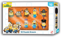 Minions, 3D Pussel, 10-pack