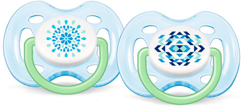 Philips Avent, Napp, Modern Freeflow, 0-6M, 2-pack, Turkos
