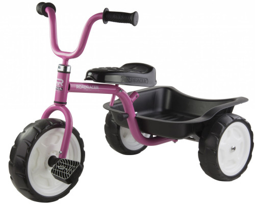 Stiga, Trehjuling med tippbart flak, Roadracer, Rosa