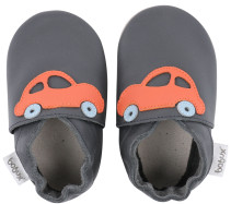 Bobux, Tofflor, Baby, Racing car, Grey