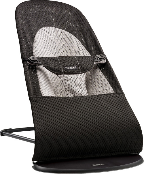BABYBJÖRN, Babysitter, Balance Soft, Mesh Svart/Grå