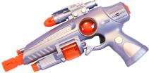 Rymdpistol med ljud & ljus, 26 cm