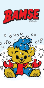 Bamse, Badhandduk, Vinter