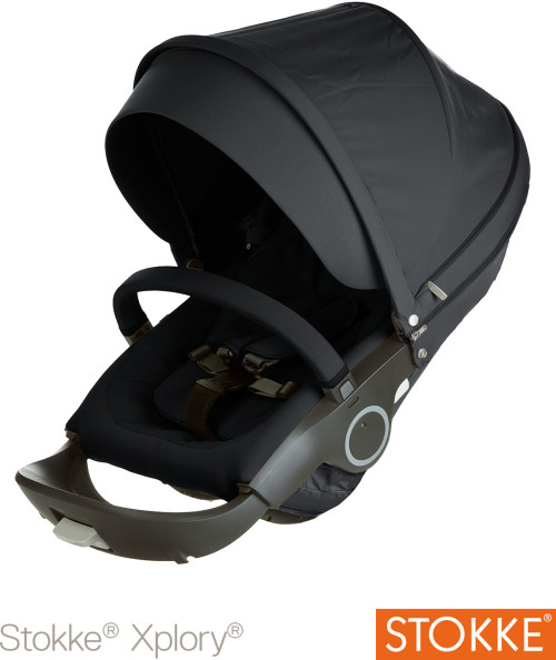 Stokke Xplory, Crusi & Trailz, Sittdel, Black