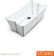 Stokke, Flexi Bath, White inkl. Badstöd för nyfödd, Paket